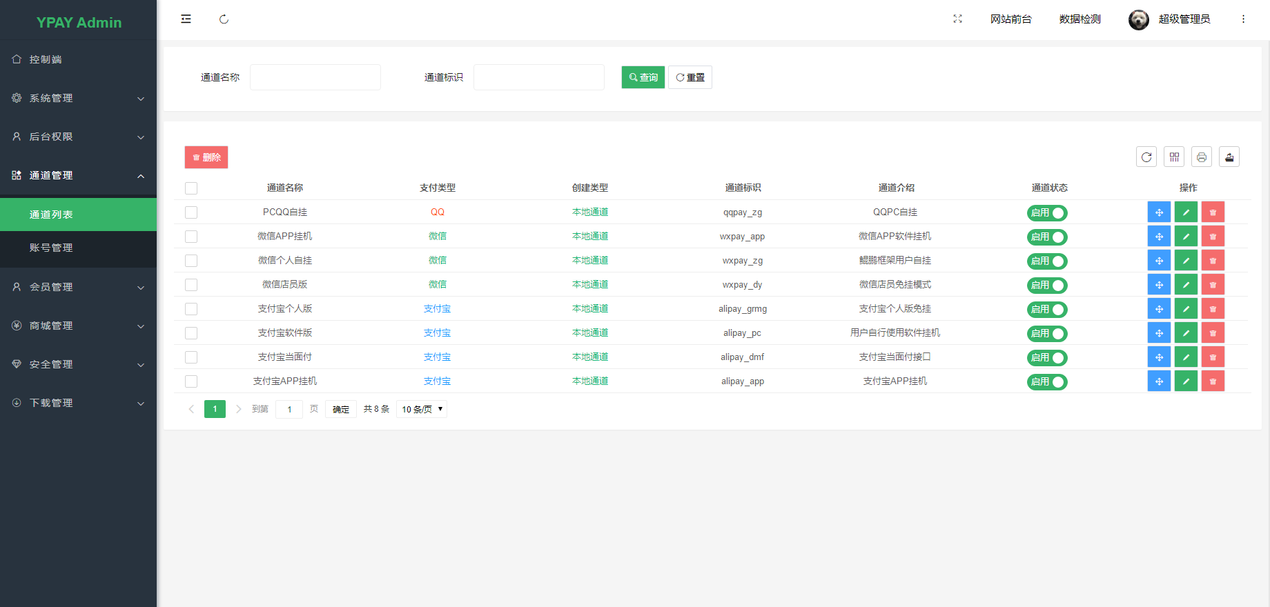 图片[4]-最新源支付系统源码 V7版全开源 免授权 附搭建教程 站长亲测-软件百科